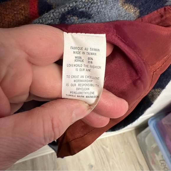 Vintage Jacques-Marquet France wool blend vest - Picture 4 of 8